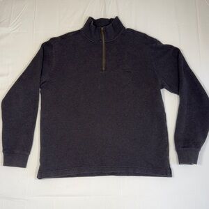 Rodd & Gunn Charcoal Zip-Neck Pullover